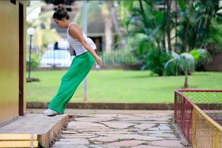 Parkour em Brasília: Poli Sousa rompe estereótipos e pede inclusão