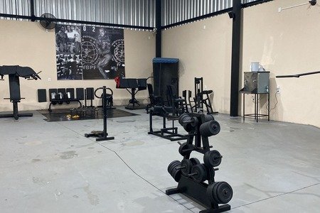 Centro de treinamento Gutim bodybuilder e MG Suplementos